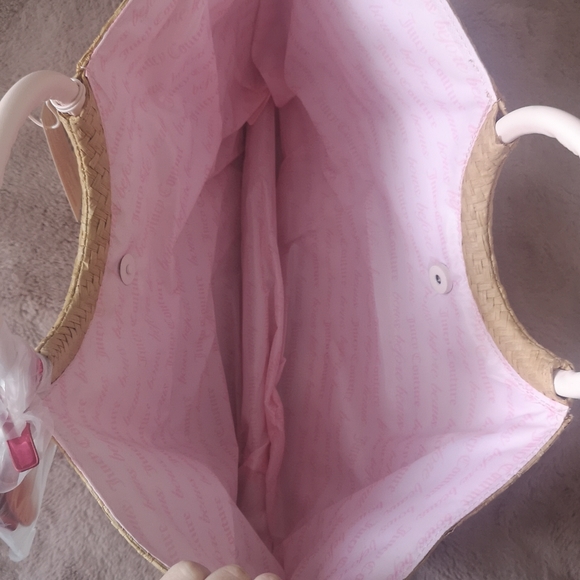 Juicy Couture • Woven Straw Beach Tote Bag NWT - Picture 3 of 6